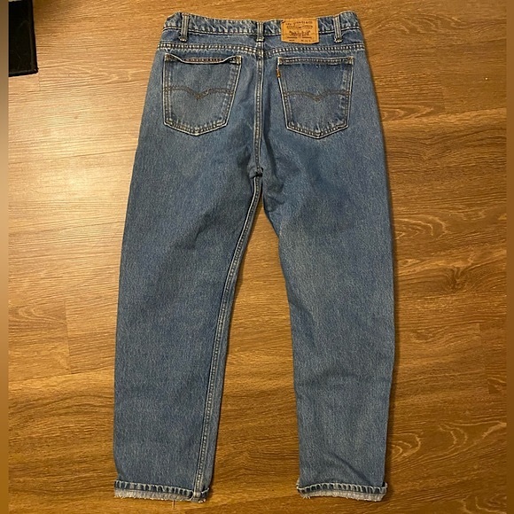 Vintage 90’s Levi 505 Orange Tab Relaxed Fit Jeans - Picture 2 of 7